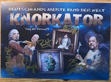 Knorkator rig autogramm gebraucht kaufen  Regensburg
