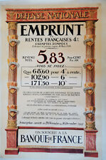 Affiche originale epoque.banqu d'occasion  Avranches