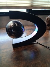 Globo flutuante de levitação magnética 3 polegadas com luzes LED formato C mapa do mundo., usado comprar usado Globo flutuante de levitação magnética 3 polegadas com luzes LED formato C mapa do mundo., usado comprar usado  Enviando para Brazil