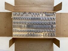 Nos letterpress metal for sale  Pittsburgh
