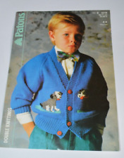 Knitting pattern dog for sale  BEDFORD