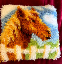 Latch hook pillow for sale  West Salem