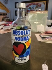 Usado, Garrafa de vidro Romero Britto Absolut Vodka Art 2003 vazia 750 ml comprar usado  Enviando para Brazil