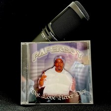 PAPERBOY - THE LOVE NEVER DIES (2004) CD (FULL ALBUM) CALI (GANGSTA RAP) THUMP!!, usado comprar usado  Enviando para Brazil