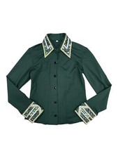 Horsemanship shirt green for sale  Brunswick