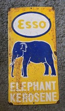 Vintage esso enamel for sale  DUDLEY