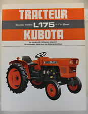 Prospectus brochure kubota d'occasion  Expédié en Belgium