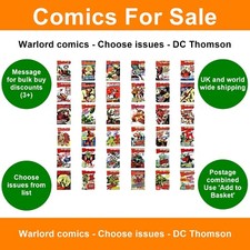 Warlord comics choose for sale  SKEGNESS