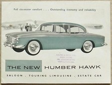 Humber hawk saloon for sale  LEICESTER