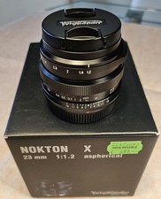 Voigtländer nokton 23mm usato  Firenze
