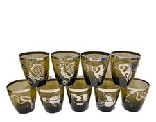 Gläser vintage rauchglas gebraucht kaufen  Peine