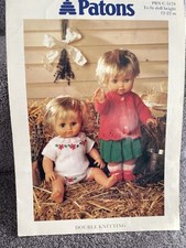 Patons dolls clothes for sale  CROYDON