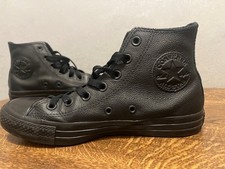 Converse Chuck Taylor All Star couro preto mono 135251C feminino 7,5 masculino 5,5 comprar usado  Enviando para Brazil
