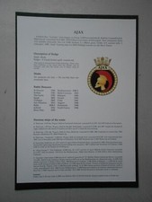 Naval print hms for sale  LANCASTER