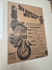 Framed vintage vespa for sale  WORCESTER