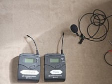 Microfone sem fio Sennheiser EW100 G3 + receptor (EK100 e Sk100) banda D comprar usado  Enviando para Brazil