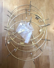 Brass plated metal for sale  Pierce