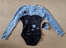 Black blue velour for sale  PINNER
