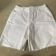 Ladies shorts white for sale  LONDON