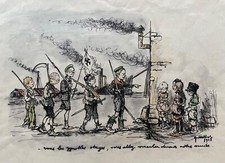 Lithographie originale poulbot d'occasion  Paris XI