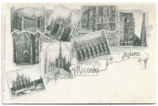 Cartolina milano ricordo usato  Trieste