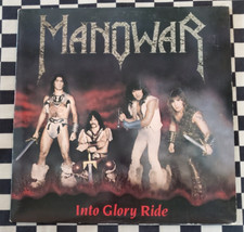 Into Glory Ride LP by Manowar vinyl 1983 VG+ MRI169-666 Megaforce Records comprar usado  Enviando para Brazil
