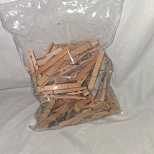 Grande lote de alfinetes vintage de madeira para roupas  comprar usado  Enviando para Brazil