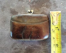 Antique small leather for sale  SHREWSBURY