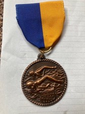 Vintage swimming award for sale  HARROW