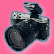 Câmera Digital Sem Espelho Samsung NX300M 20.3MP com Pacote de Lente 18-55mm Estado Perfeito comprar usado  Enviando para Brazil