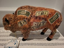 Ceramic buffalo bank for sale  Rockledge