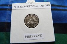 Fine 1932 threepence for sale  WIMBORNE