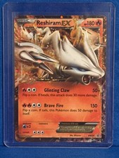 Carte pokémon reshiram d'occasion  Expédié en Belgium