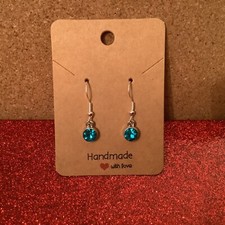 Handmade turquoise drop for sale  ABINGDON
