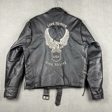 Leather jacket mens for sale  Spring Lake