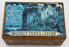 Vintage The Haunted Mansion Disney World Painel Secreto Baú Caixa de Quebra-cabeça de Madeira comprar usado  Enviando para Brazil