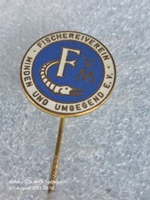 Anstecknadel fischerei verein gebraucht kaufen  Rödental