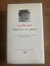 Pléiade apollinaire oeuvres d'occasion  Carrières-sur-Seine