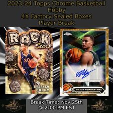 LeBron James 2023-24 Topps Chrome basquete hobby caixa 4X jogador BREAK #10 comprar usado  Enviando para Brazil