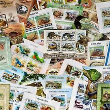 Colección de estampillas reptiles más de 30 juegos diferentes de estampillas tópicas juegos sin montar o nunca montada segunda mano  Embacar hacia Mexico
