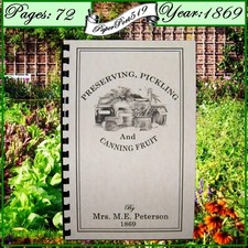 1869 preserving pickling for sale  Danville