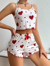 Women heart print for sale  Jacksonville