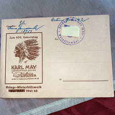 Postkarte karl may gebraucht kaufen  Dresden