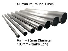 Aluminium round tube for sale  DROITWICH