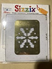 sizzix embossing folders for sale  MILTON KEYNES