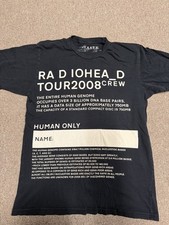 Camisa Radiohead 2008 Road Crew original desperdice sua imprensa, usado comprar usado Camisa Radiohead 2008 Road Crew original desperdice sua imprensa, usado comprar usado  Enviando para Brazil