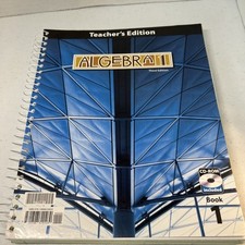 Algebra teacher edition for sale  Morgantown