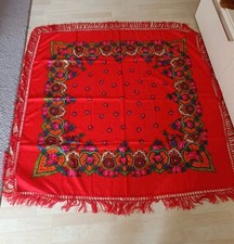 Trachtentuch rot blumen gebraucht kaufen  Andernach