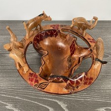 Handcrafted safari wooden for sale  HARROW