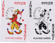 Par de Cartas de Jogo RARAS MODERNAS "Palhaço Malabarista CONFIRA SUAS CÓPIAS" CORINGA #96 comprar usado  Enviando para Brazil